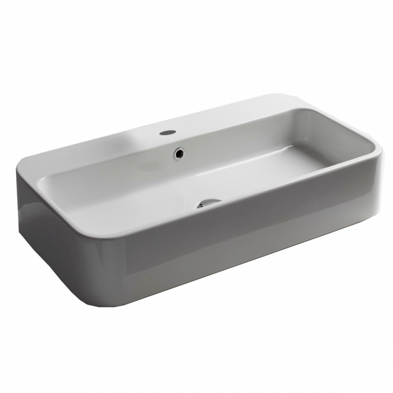 Раковина для ванной Axa Cosa 80х45 см керамика белый глянцевый 8630001