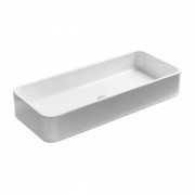 Раковина для ванної Axa Cosa 100х45 см кераміка білий глянцевий 8641001