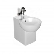 Біде підлогове Hatria You & Me 37,5х50,5 см санфарфор білий Y0H3