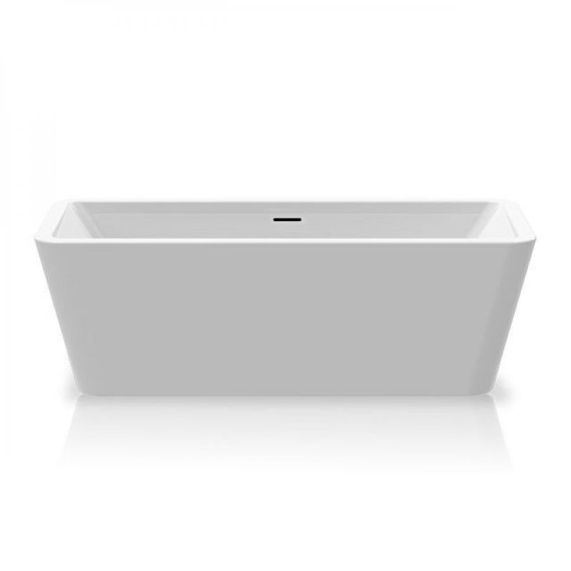 Ванна акриловая Knief Mood 180x80 см с щелевым переливом белый глянцевый 0100285+010009106S