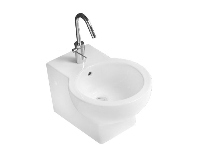 Біде підвісне Hatria You & Me 37,5х50,5 см санфарфор білий Y0J9