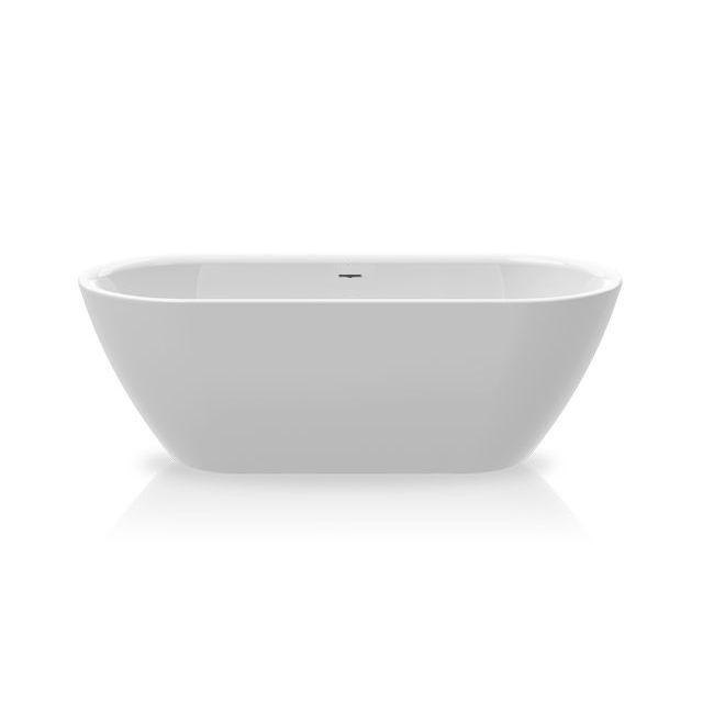 Ванна акриловая Knief Form 190x90 см с щелевым переливом белый глянцевый 0100287+010009106S