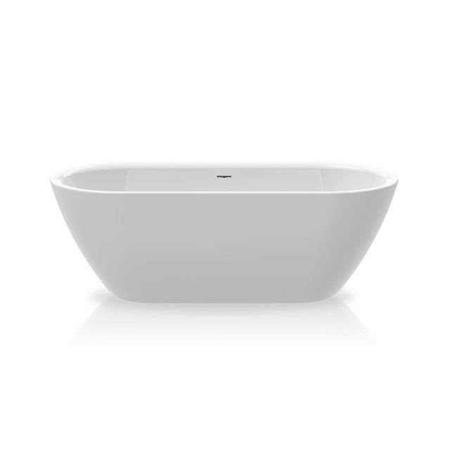 Ванна акриловая Knief Form 190x90 см с щелевым переливом белый глянцевый 0100287+010009106S