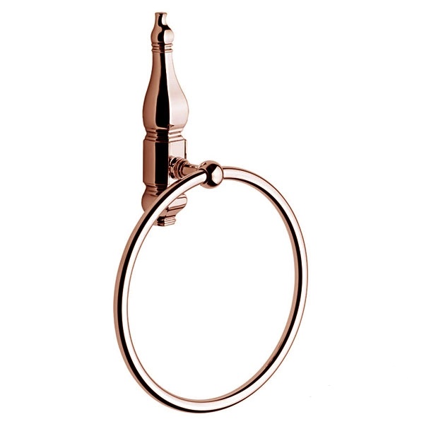 Держатель-кольцо для полотенец Ibb Queen металл бронза QN07BRO