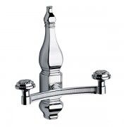 Крючок для ванной Ibb Queen двойной металл хром QN08CRO