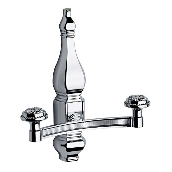 Крючок для ванной Ibb Queen двойной металл хром QN08CRO