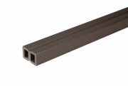 Лага для террасной доски Bergdeck дерево/ПВХ темно-коричневый BDL000