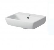 Раковина для ванной Geberit Selnova Square 45х35 см фарфор белый 500.322.01.1