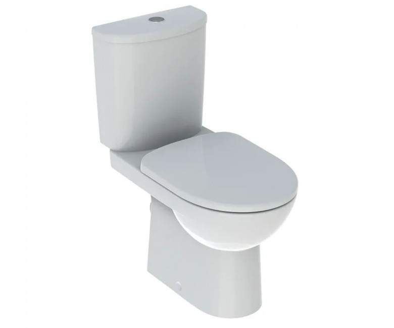 Унитаз-компакт напольный Geberit Selnova безободковый 36,5х68 см фарфор белый 501.753.00.1