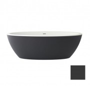 Ванна акриловая Knief Loom XS 170x85 см с щелевым переливом ebony mat 0100258EBWO + 010009106S