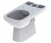 Чаша унитаза-компакта Geberit Selnova Square безободковая 35х68 см фарфор белый 500.152.01.1