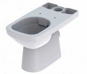 Чаша унитаза-компакта Geberit Selnova Square безободковая 35х68 см фарфор белый 500.152.01.1