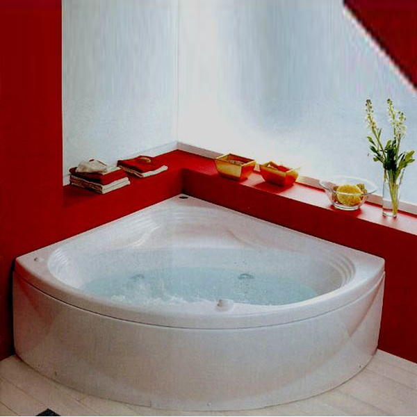 Ванна акриловая Jacuzzi Revita-Sintra 135х135 см с гидромассажем и панелью IDROFLOW PLUS WPFLOWP