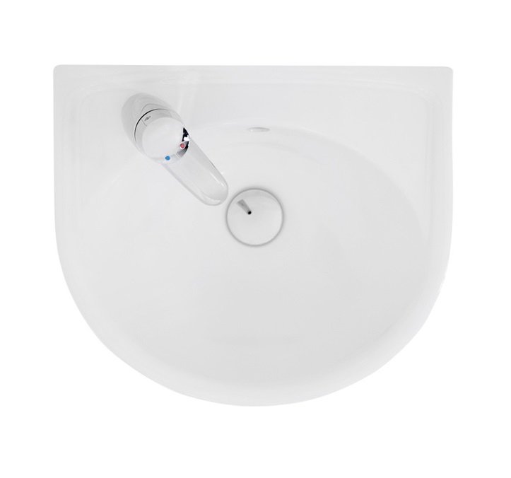 Раковина для ванної Kolo Status 45х38 см отвір зліва кераміка білий 2323450UA