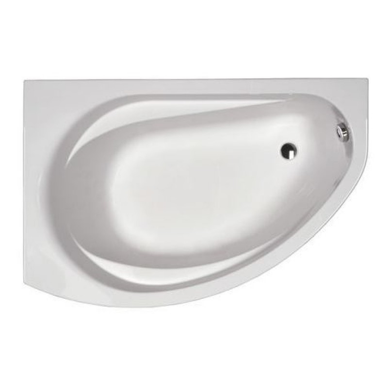 Ванна акрилова Kolo Supero асиметрична 145х85 см ліва білий 5534000