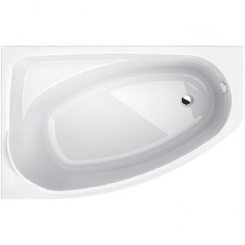 Ванна акрилова Kolo Supero асиметрична 150х100 см ліва білий 5537000