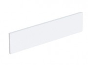 Декоративная боковая панель для раковины Geberit Bambini Varicor альпин белый 431020016