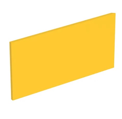 Декоративная боковая панель для раковины Geberit Bambini Varicor желтый 431030304