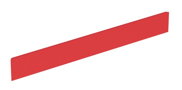 Декоративная фронтальная панель для раковины Geberit Bambini Varicor красный 430210227