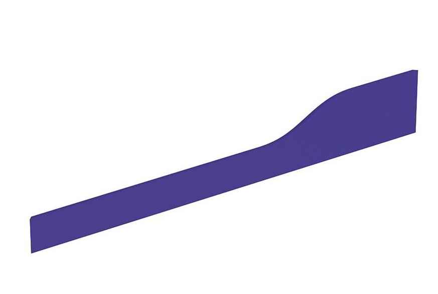 Декоративная фронтальная панель для раковины Geberit Bambini левая Varicor синий 430310226