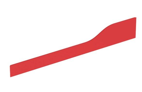 Декоративна фронтальна панель для раковини Geberit Bambini ліва Varicor червоний 430310227