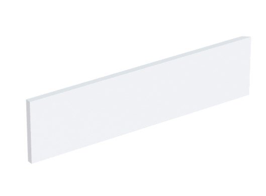 Декоративная боковая панель для раковины Geberit Bambini Varicor альпин белый 431020016