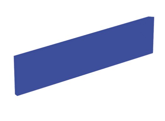 Декоративна бічна панель для раковини Geberit Bambini Varicor синій 431020226