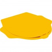 Сиденье с крышкой для детского унитаза Geberit Bambini Черепаха желтый 573362000