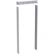 Комплект кришки і бічних накладок для сантехнічного модуля Geberit Monolith алюміній матовий 131.194.00.1