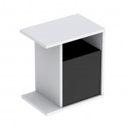 Шкафчик подвесной Geberit iCon 37х40 см с многофункциональным ящиком ДСП/оргстекло белый матовый 841137000