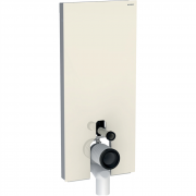 Система инсталляции для напольного унитаза Geberit Monolith 114 см песочно-серое стекло/алюминий 131.033.JL.5