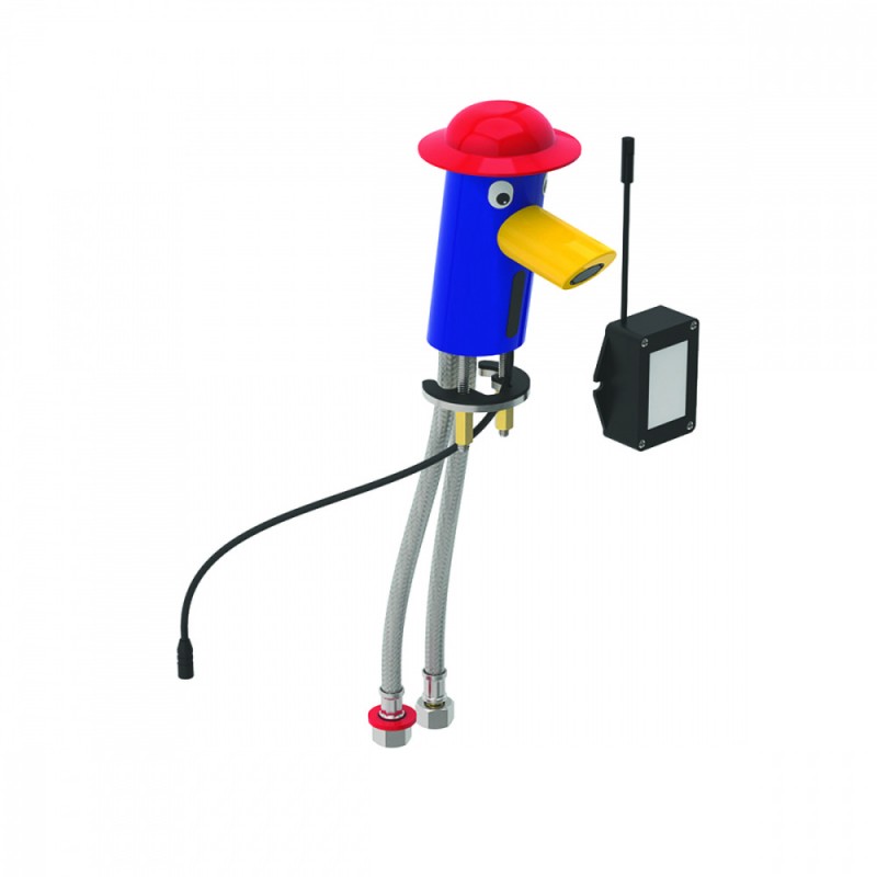 Смеситель для раковины Geberit Bambini питание от батареи желтый/красный/синий 577650000