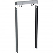 Комплект крышки и боковых накладок для сантехнического модуля Geberit Monolith Plus алюминий черный хром 131.193.00.1