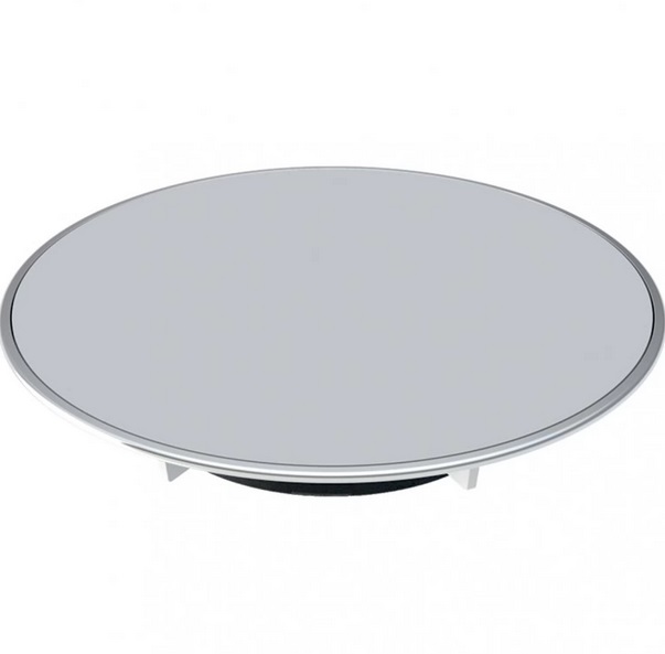 Крышка сливного отверстия для сифона Geberit d90 для душевых поддонов глянцевый хром 150.266.21.1