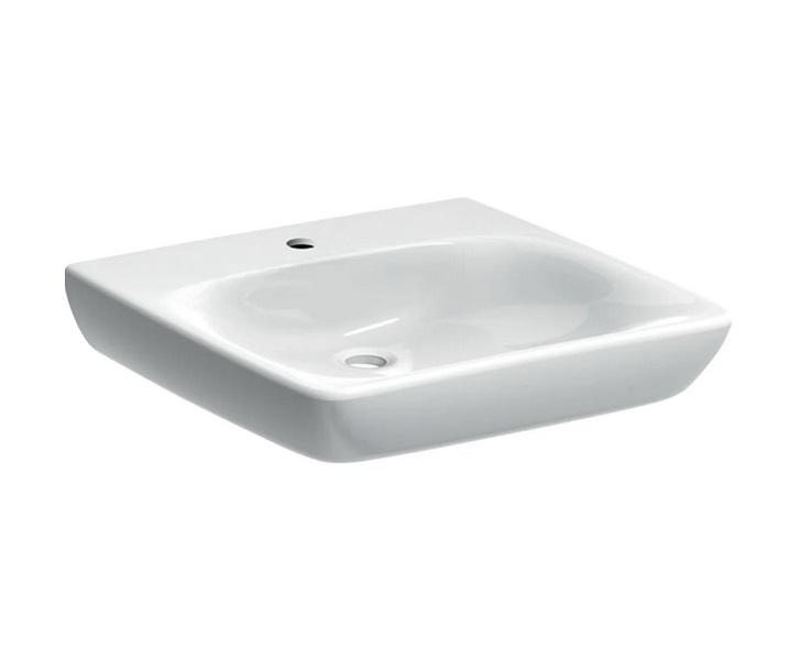 Раковина для ванной Geberit Selnova Comfort 65x55 см фарфор белый 500.188.01.1