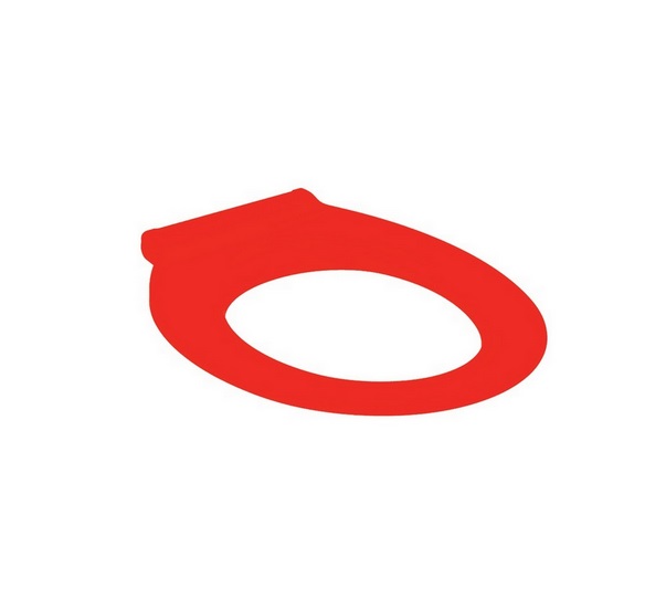 Сидіння для унітазу Geberit Selnova Comfort антибактеріальне дюропласт червоний 500.134.00.2