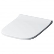 Сиденье с крышкой для унитаза Geberit Smyle Square Slim Soft-Close дюропласт белый 500.237.01.1