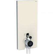 Система інсталяції для підлогового унітазу Geberit Monolith Plus 114 см пісочно-сіре скло/алюміній 131.233.JL.5