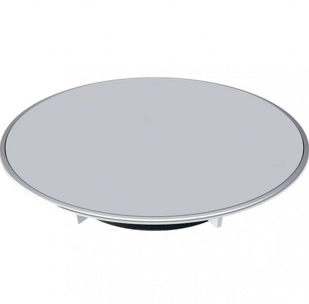 Кришка зливного отвору для сифона Geberit d90 для душових піддонів глянцевий хром 150.266.21.1