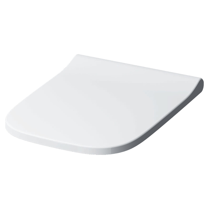 Сиденье с крышкой для унитаза Geberit Smyle Square Slim дюропласт белый 500.238.01.1