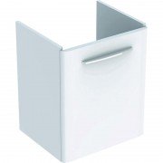 Тумба под раковину Geberit Selnova Square 54,4х44,6 см подвесная ДСП белый 500.180.01.1