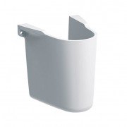 Полупьедестал для раковины Geberit Selnova фарфор белый 500.329.01.1