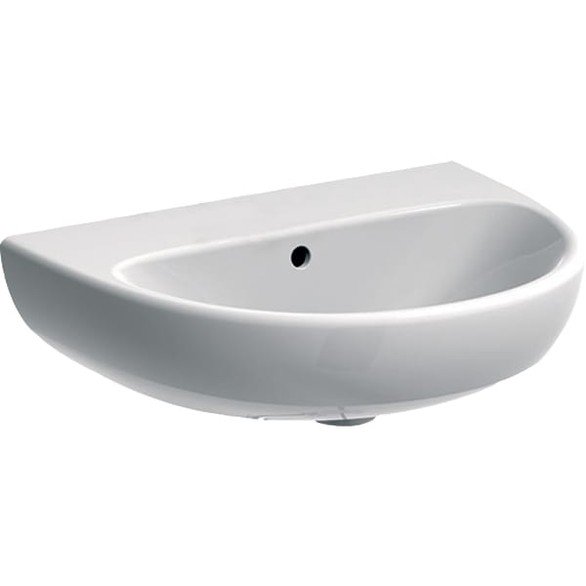 Раковина для ванної Geberit Selnova 55x44 см фарфор білий 500.304.01.1