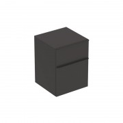 Шафка підвісна Geberit Smyle Square 45х47 см ДСП темно-сірий 500.357.JK.1