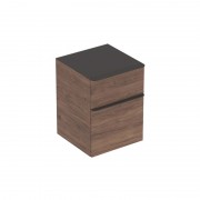 Шафка підвісна Geberit Smyle Square 45х47 см ДСП темний горіх 500.357.JR.1