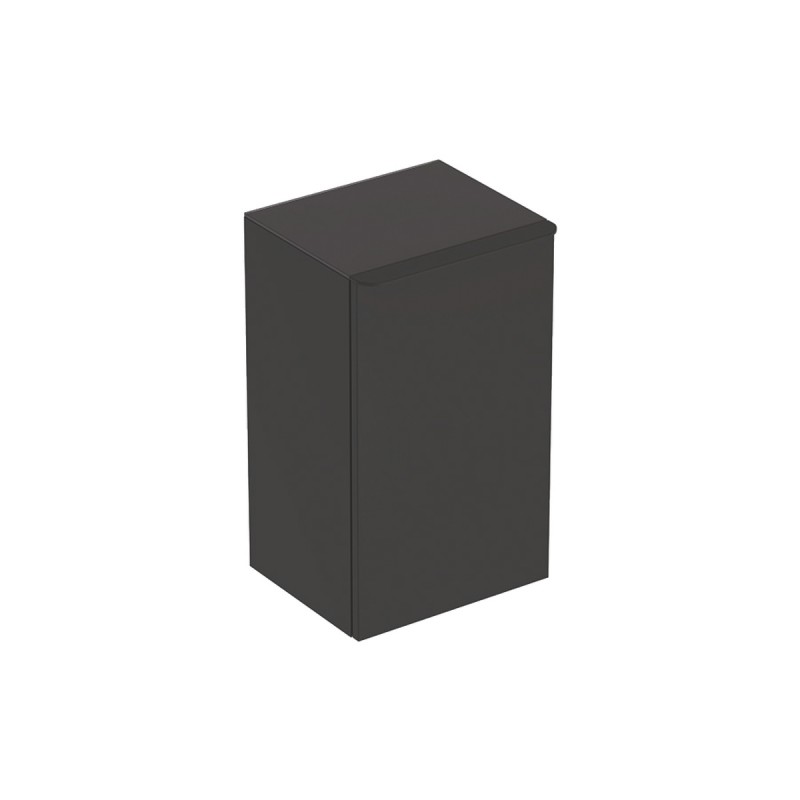 Шкафчик подвесной Geberit Smyle Square 36х32,6 см петли слева ДСП темно-серый 500.360.JK.1