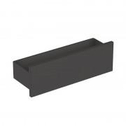 Полка для ванної Geberit Smyle Square 45х15 см ДСП темно-сірий 500.362.JK.1