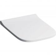 Сиденье с крышкой для унитаза Geberit Smyle Square Slim Soft-Close дюропласт белый 500.687.01.1