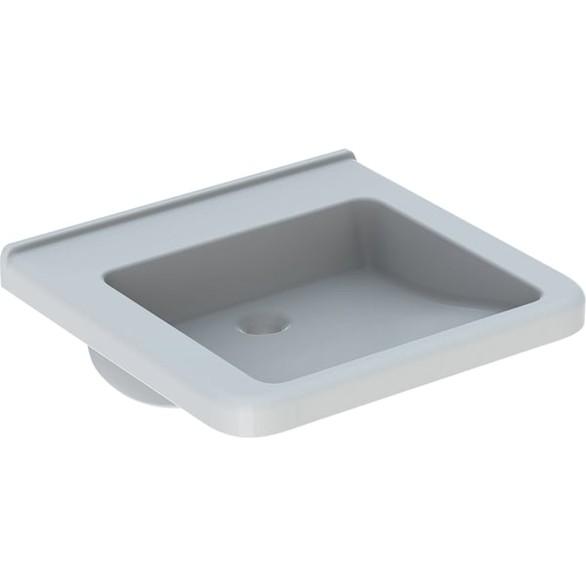 Раковина для ванної Geberit Selnova Comfort Square 55x52,5 см фарфор білий 500.787.01.1