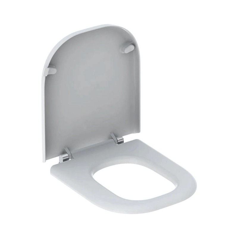 Сиденье с крышкой для унитаза Geberit Selnova Comfort Square дюропласт белый 500.793.01.1